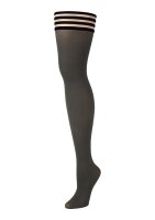 Kixies Sierra hold-up stockings transparent gray S