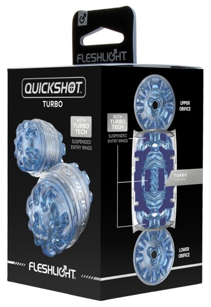 FLESHLIGHT Quickshot Turbo Blue Ice