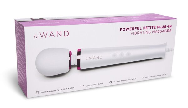 Le Wand Powerful Petite Plug-in White