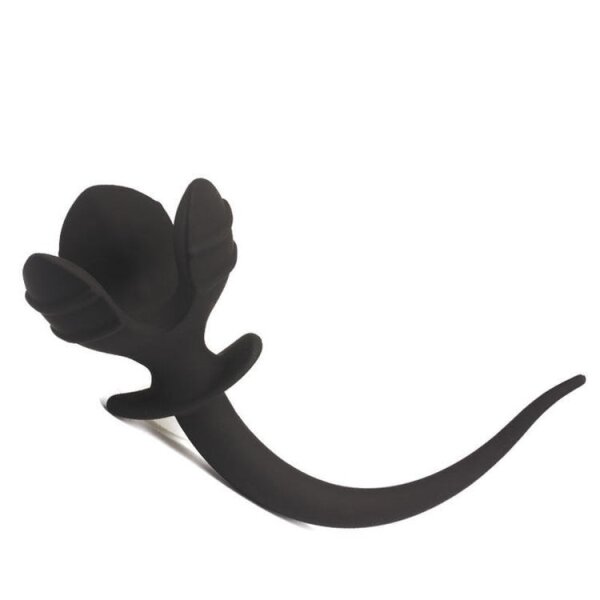 Kinky Puppy Clover Plug with Dog Tail 8 x 7cm
