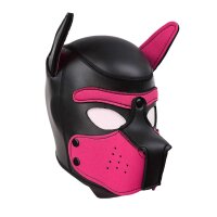 Kinky Puppy Neoprene Puppy Hoods PINK
