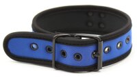 Kinky Puppy Blue neoprene necklace