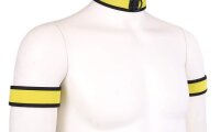 Kinky Puppy Yellow Neoprene PUPPY armbands