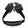 Kinky Puppy  Black handcuffs with a handle