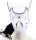 Kinky PUPPY FOX Neoprene Hood Black-White