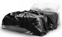 EasyToys PVC Schutzplane Schwarz 180 x 200 cm