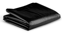 EasyToys PVC Schutzplane Schwarz 180 x 200 cm