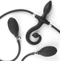 Kinky Puppy Inflatable Tail Up Plug 8 x 2.8cm