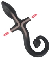 Kinky Puppy Inflatable Tail Up Plug 8 x 2.8cm