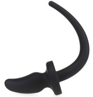 Kinky Puppy Plug Tail Curvy Dog S 7 x 3 cm - Tail 20 cm