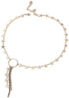 Joy Jewels Cuban Stars Gold Necklace