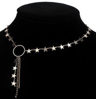 Joy Jewels Cuban Stars Gold Necklace