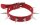 Joy Jewels Piky Lish Spike Necklace Red