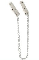 MenSteel Pegs Nipple Clamps with Chain