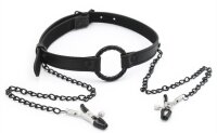 KINKgear Gag Nip Ring and Nipple Clamps