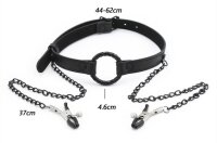 KINKgear Gag Nip Ring and Nipple Clamps