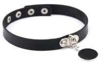 Joy Jewels Round Moon Necklace Black