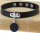 Joy Jewels Round Moon Necklace Black