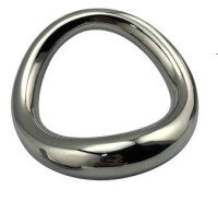 MenSteel Curved Steel Cockring &Oslash; 38 mm