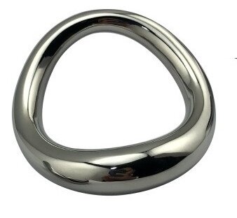 MenSteel Curved Steel Cockring 53 mm