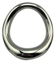 MenSteel Curved Steel Cockring 53 mm