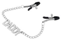 KINKgear Nipple Clamp with Daddy Plate 40cm