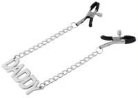 KINKgear Nipple Clamp with Daddy Plate 40cm