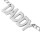 KINKgear Nipple Clamp with Daddy Plate 40cm