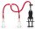 KINKgear Tit Up Double Cup Nipple Pump Red
