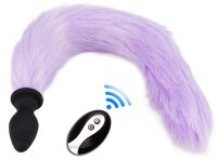 Kinky Puppy Plug Tail Vibe Fox Tail Vibe 6.5 x 3.2cm Tail...