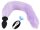 Kinky Puppy Plug Tail Vibe Fox Tail Vibe 6.5 x 3.2cm Tail 40 cm Purple