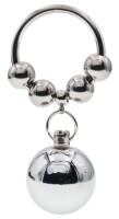 MenSteel Metal Ring with 1 Weight Hanger Ball M 90g