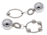 MenSteel Metal Ring with 1 Weight Hanger Ball XL 90g