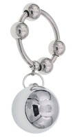 MenSteel Metal Ring with 1 Weight Hanger Ball XXXL 90g