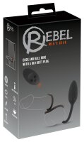 You2Toys Rebel Cock & ball ring with a RC Butt Plug