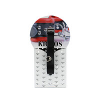 Kiotos Leather Collar Mini O-Ring Black