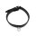 Kiotos Leather Collar Mini O-Ring Black