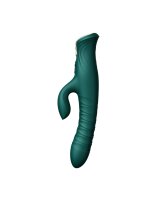 Zalo Vibrator Mose - Rabbit Thruster - T&uuml;rkis Gr&uuml;n