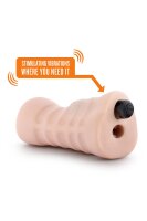 Blush Enlust Ayumi Vibrating Stroker Beige