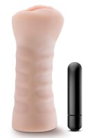 Blush Enlust Destini Vibrating Stroker Beige