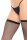 Fishnet Thigh High Black, OS