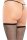 Fishnet Thigh High Black, OS