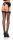 Lace Top Sheer Thigh High W. Backseam, OS