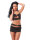 Amorable by Rimba - Mini Rock mit Top Schwarz One Size