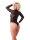 Amorable by Rimba Transparenter Bodystocking Schwarz One Size