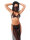 Amorable by Rimba - Baucht&auml;nzerin Set 4-teilig Schwarz One Size