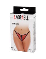 Amorable by Rimba Open Tanga Red One Size
