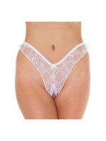 Amorable by Rimba Offener Brazilian Slip Wei&szlig; One Size