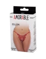 Amorable by Rimba Offener String Einheitsgr&ouml;&szlig;e Rot