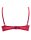 Amorable by Rimba 1/2 Cup Bra Red L